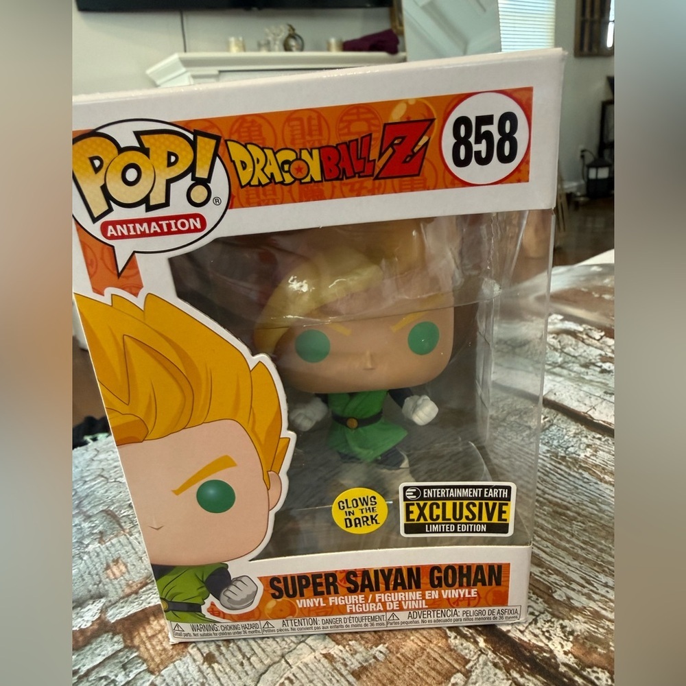 Funko Pop Animation Super Saiyan Gohan with Yellow Hair